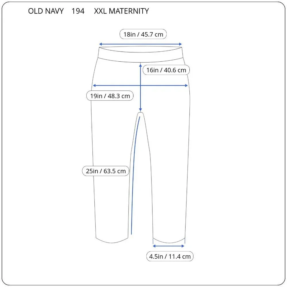 Old Navy Active Leggings Maternity XXL Gray High Rise Nylon Stretch GRA790E